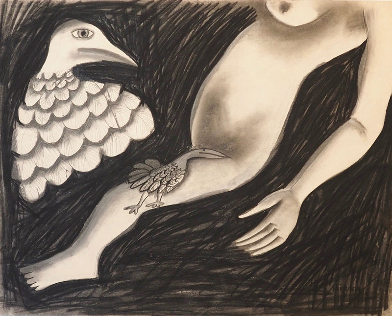 Nude With Birds c.1961